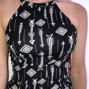 Black tank top
